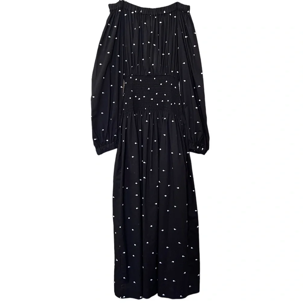 Three Graces London Dress Flossie Cotton Maxi US 2‎ UK 6